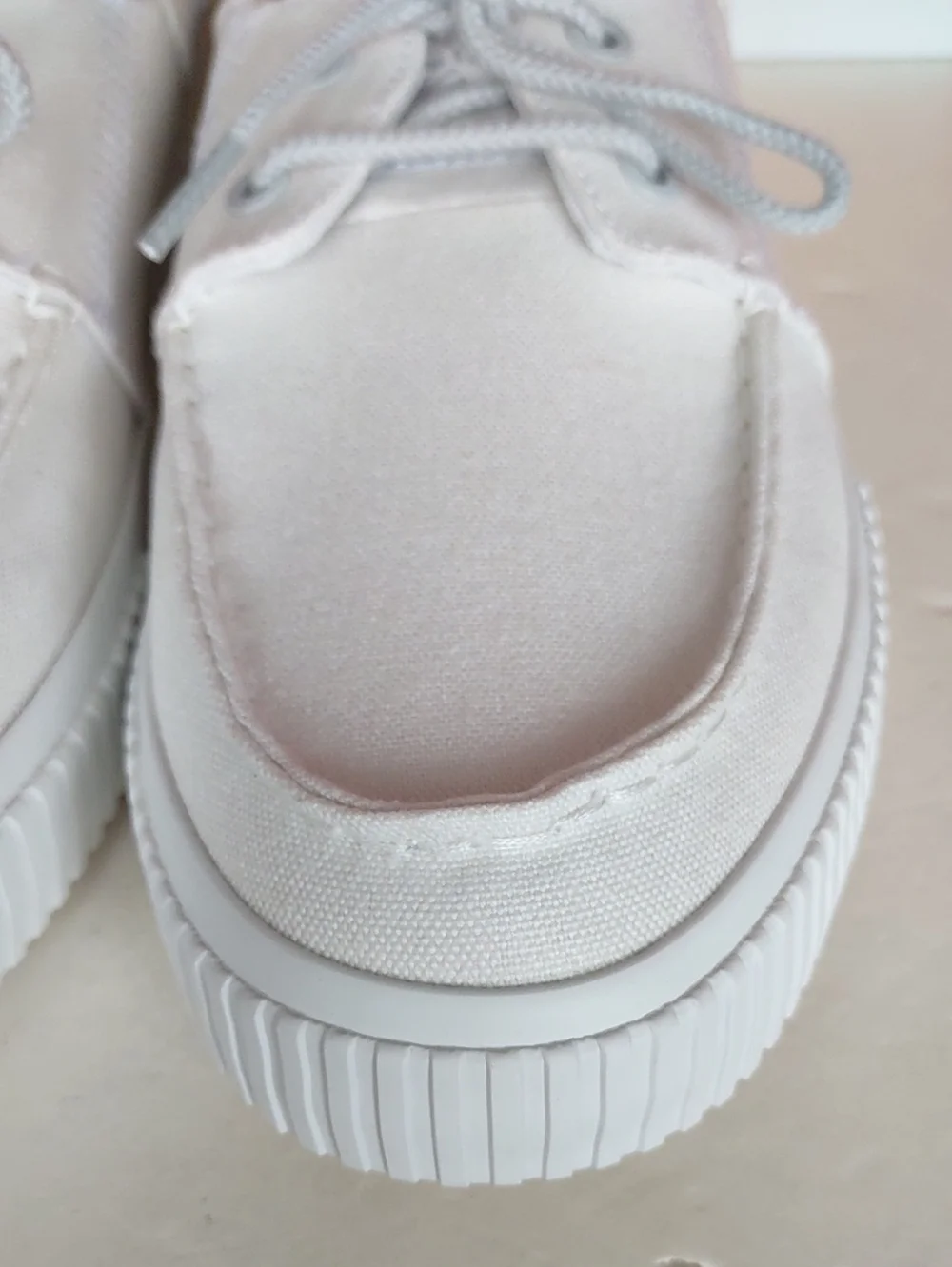 BRAND NEW Timberland Men's White Canvas Boat Shoe Sneaker